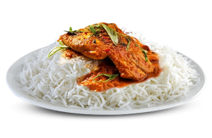 Poisson Curry + Rice