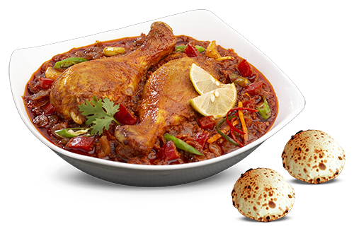 Poulet Curry + Naan